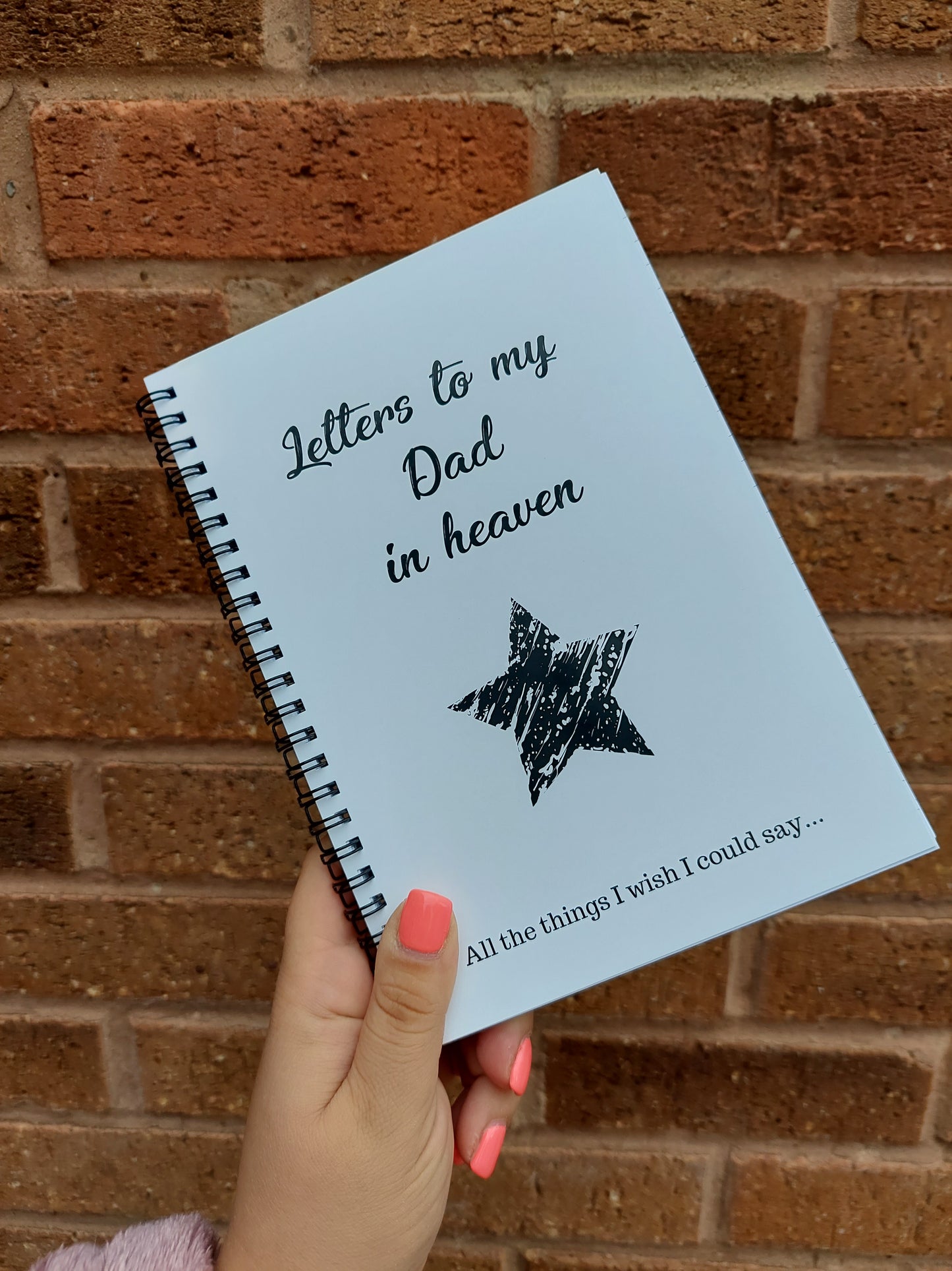 Memory Notebook | Letters To My Dad In Heaven | Notepad