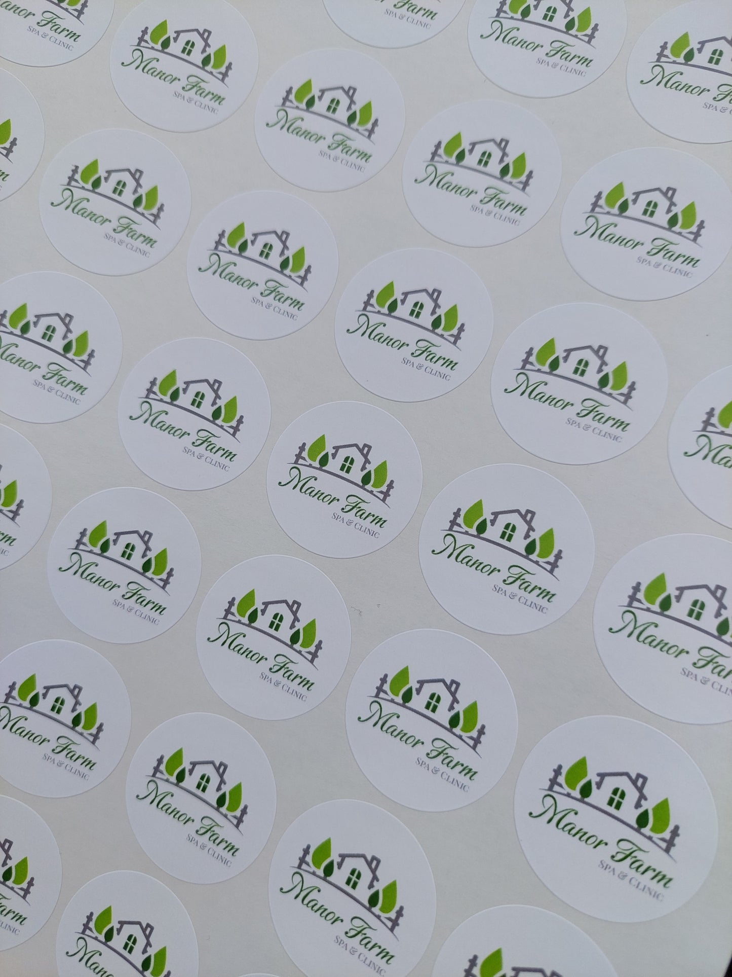 Logo stickers | Various Sizes | Sticker Sheets