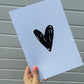 Heart Print (Design 3) | Image Print | Clipart Print