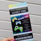 Gaming Invitations | Gamer Invites | Gaming Theme Invitations | Party Invitations
