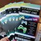 Gaming Invitations | Gamer Invites | Gaming Theme Invitations | Party Invitations