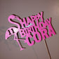 Personalised Cake Topper | Flamingo Cake Topper | Party Suppplies