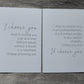 Couples Prints | I'd Choose You | Set Of 2 Prints | Love Quotes