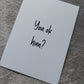 Quote Print | You OK Hun? | Positive Print