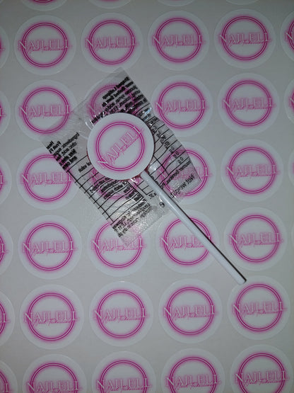STICKERS ONLY | Logo Lollipop Stickers | Logo Business Supplies | Logo Sweet Stickers