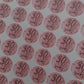 Blush Pink Birthday Stickers | Various Sizes | Birthday Party Supplies