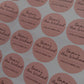 Hen Party Stickers | Sticker Sheet 45mm Circles | Party Stickers | Circle Stickers | Sticker Sheet
