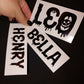 Halloween Stickers | Halloween Name Label | Label Stickers | Halloween Labels | Vinyl Decals