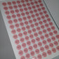 Blush Pink Birthday Stickers | Various Sizes | Birthday Party Supplies