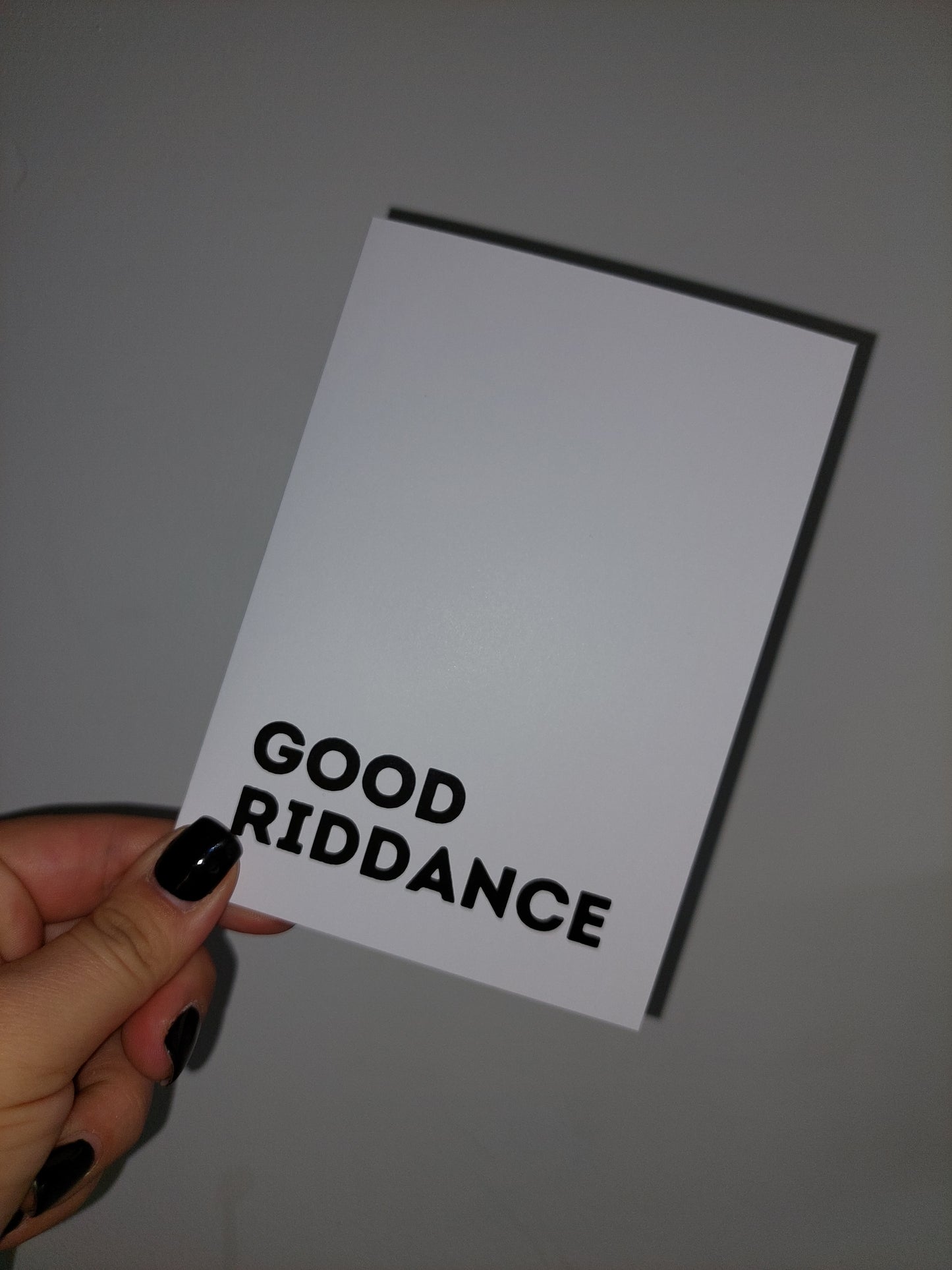 New Job Card | Good Riddance | Funny Card