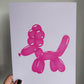 Quirky Print | Balloon Dog Image | Home Print