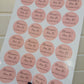 Hen Party Stickers | Sticker Sheet 45mm Circles | Party Stickers | Circle Stickers | Sticker Sheet