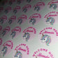 Unicorn Birthday Stickers | Various Sizes | Unicorn Party Supplies
