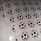 Football Birthday Stickers | Various Sizes | Football Party Supplies | Football Party Theme