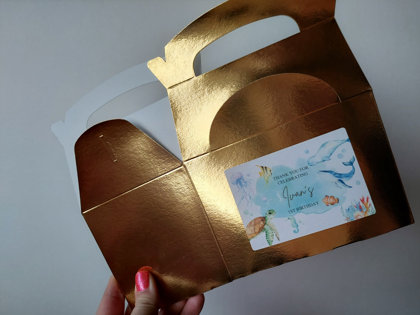 Party Boxes | Under The Sea Party Boxes | Under The Sea Party | Party Boxes | Sea Animal Party Decor | Party Bags
