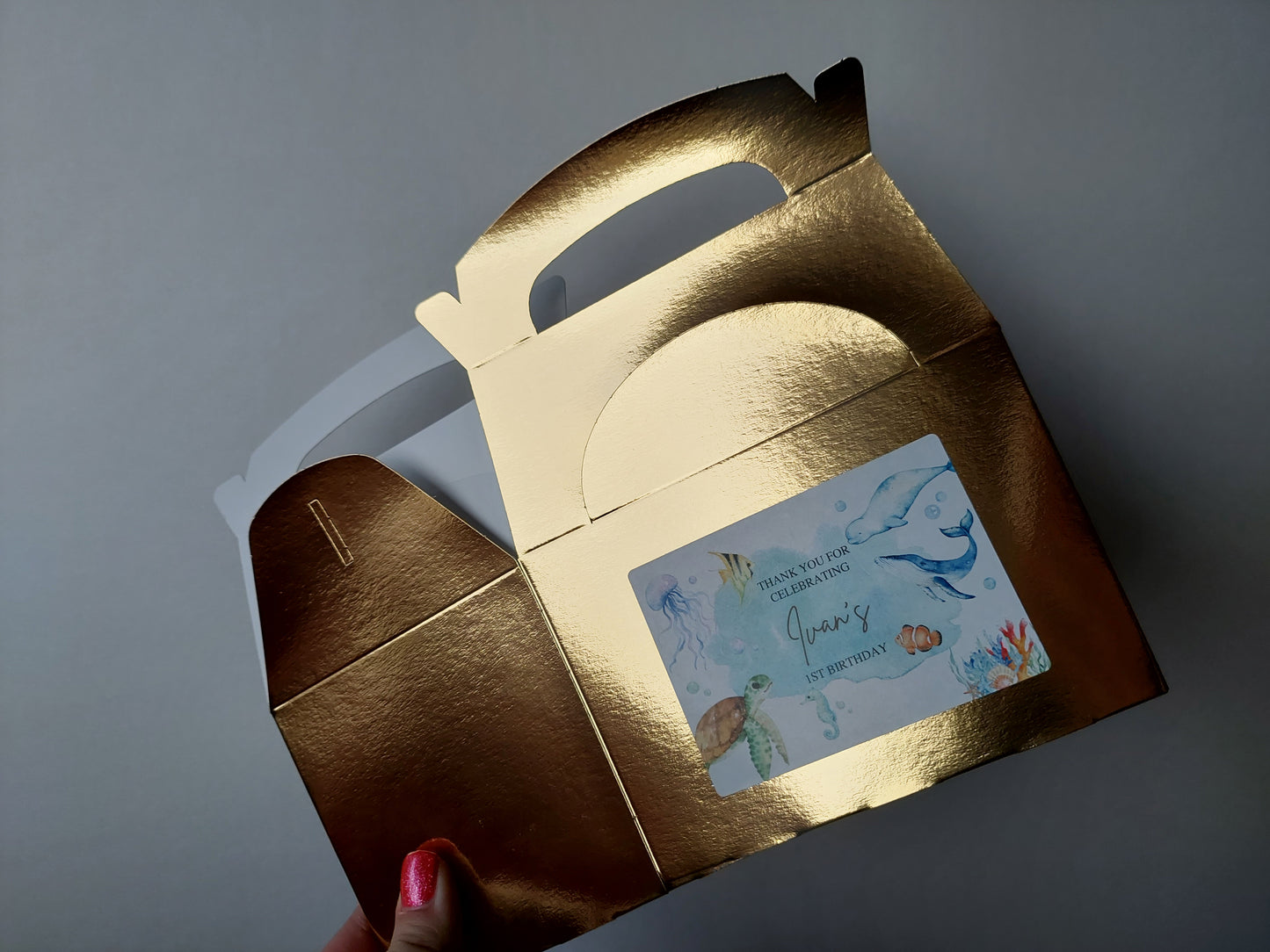 Party Boxes | Under The Sea Party Boxes | Under The Sea Party | Party Boxes | Sea Animal Party Decor | Party Bags