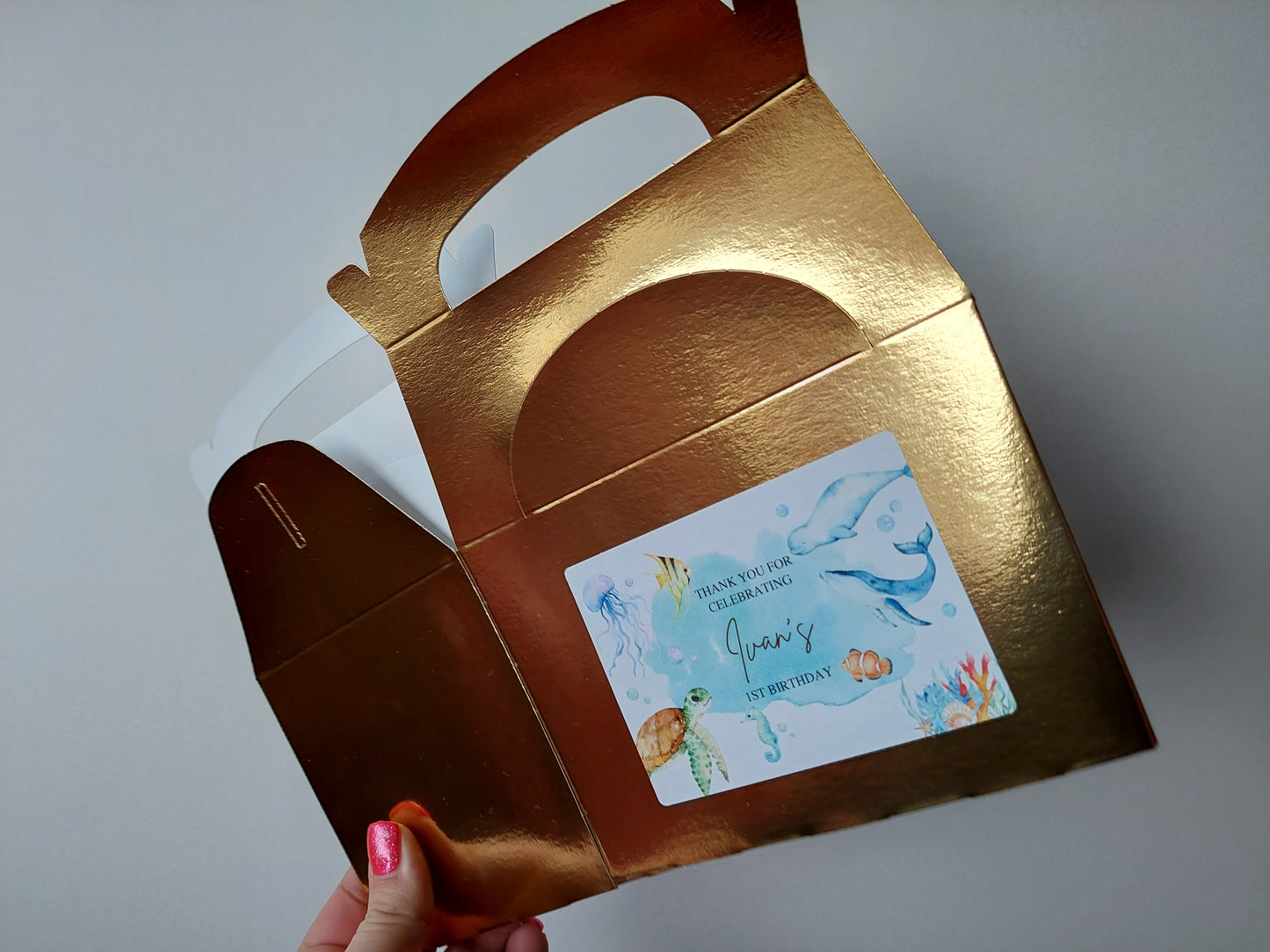 Party Boxes | Under The Sea Party Boxes | Under The Sea Party | Party Boxes | Sea Animal Party Decor | Party Bags