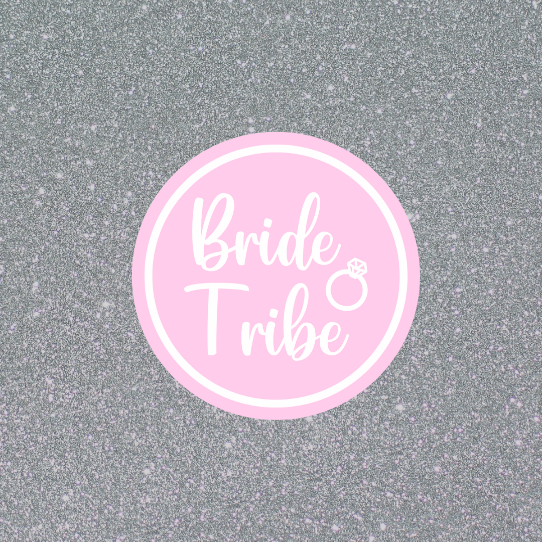 Bride Tribe | Bridal Stickers | Various Sizes | Bridal Party Supplies | Hen Party Stickers