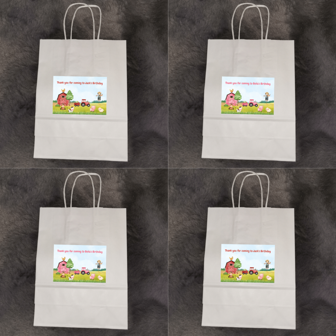 Party Bags | Farm Animal Party Bags | Themed Party Bags