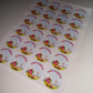 Farm Animal Party Stickers | Circle Stickers | Sticker Sheet | Party Stickers
