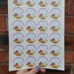 Farm Animal Party Stickers | Circle Stickers | Sticker Sheet | Party Stickers