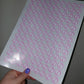 Pink Baby Footprint Stickers | Various Sizes | Baby Shower Party Stickers | Baby Shower Stickers