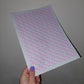 Pink Baby Footprint Stickers | Various Sizes | Baby Shower Party Stickers | Baby Shower Stickers