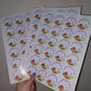 Farm Animal Party Stickers | Circle Stickers | Sticker Sheet | Party Stickers