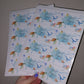 Rectangle Stickers | Party Stickers | Under The Sea Party Stickers | Party Bag Stickers