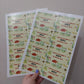 Rectangle Stickers | Party Stickers | Reptile Party Stickers | Party Bag Stickers
