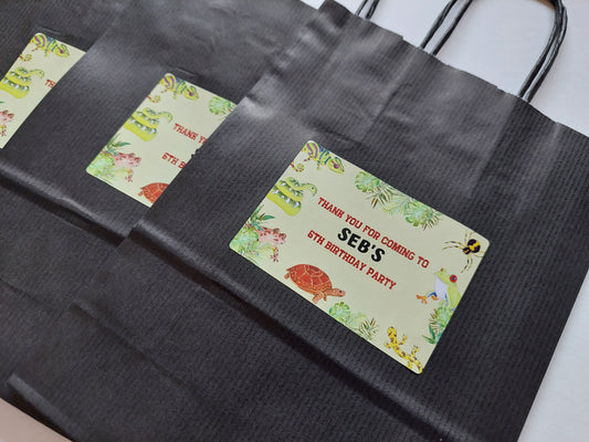 Party Bags | Reptile Party Bags | Themed Party Bags