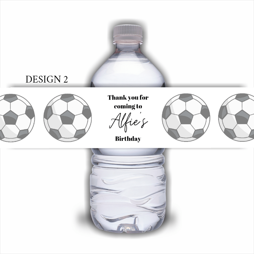 Juice Bottle Labels | Football Theme Labels | Water Bottle Stickers | Football Party | Party Stickers