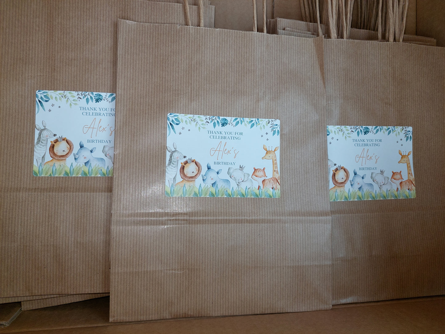 Party Bags | Safari Animal Party Bags | Themed Party Bags