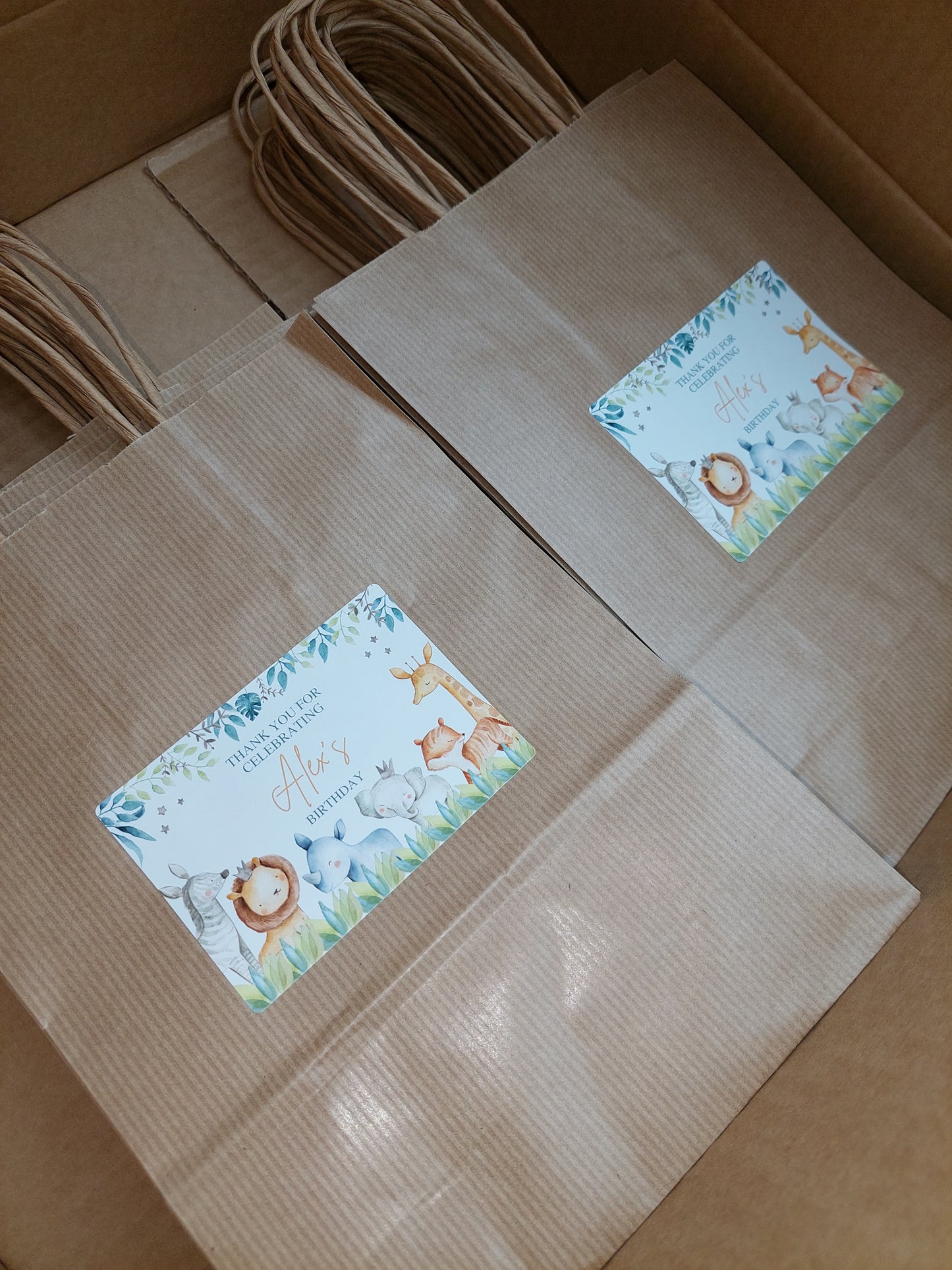 Party Bags | Safari Animal Party Bags | Themed Party Bags