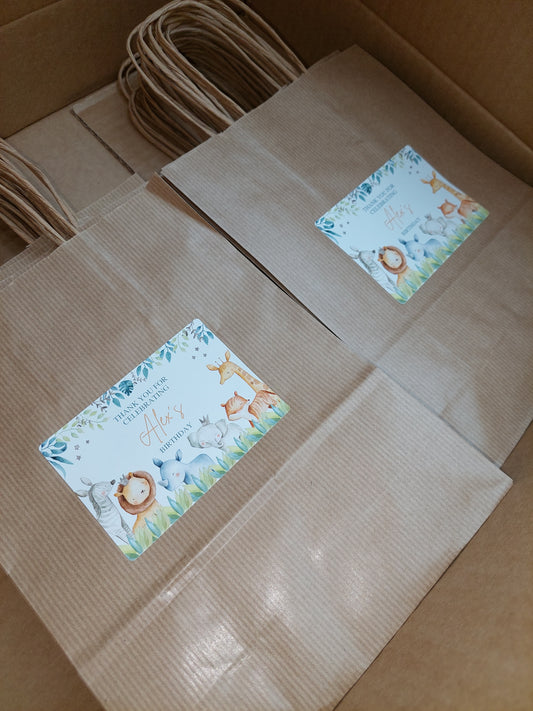Party Bags | Safari Animal Party Bags | Themed Party Bags