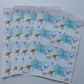 Rectangle Stickers | Party Stickers | Under The Sea Party Stickers | Party Bag Stickers
