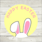 Happy Easter Stickers | Various Sizes | Easter Party Stickers | Design 2