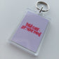Keyring Gift | Take Care Of Your Mind | Positive Quote Keyring | Positive Reminder Gift