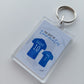 Keyring Gift | Football Tshirt Keyring | Father's Day Gift | Novelty Gift Idea