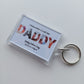 Keyring Gift | Daddy Keyring | Father's Day Gift | Novelty Gift Idea