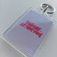 Keyring Gift | Take Care Of Your Mind | Positive Quote Keyring | Positive Reminder Gift