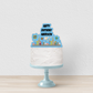 Cake Topper | Personalised Superhero Cake Topper | Superhero Party Supplies (Design 2)