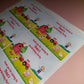 8 x Farm Party Stickers | Thank You For Coming To Theo's 2nd Birthday Party | SALE ITEM