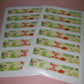 SALE - 14 x Reptile Water Bottle Labels Party Stickers | Pearl's 3rd Birthday