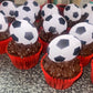 Football Cupcake Toppers | Birthday Cupcake Toppers | Football Party Decorations