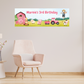 Farm Animal Banner | Personalised Party Banner | Farm Animal Party Theme