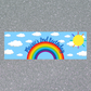 Rainbow Banner | Personalised Rainbow Birthday Party Banner | Rainbow Birthday Party Theme