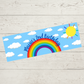 Rainbow Banner | Personalised Rainbow Birthday Party Banner | Rainbow Birthday Party Theme