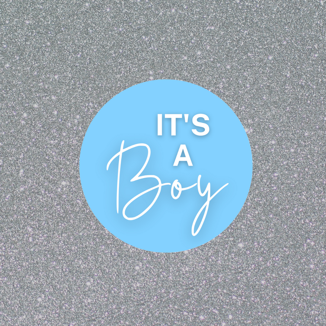 It's A Boy Stickers | Various Sizes | Baby Shower Party Stickers | Baby Boy Stickers