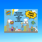 Superhero Invitations | A6 Invites | Party Invitations | Superhero Party